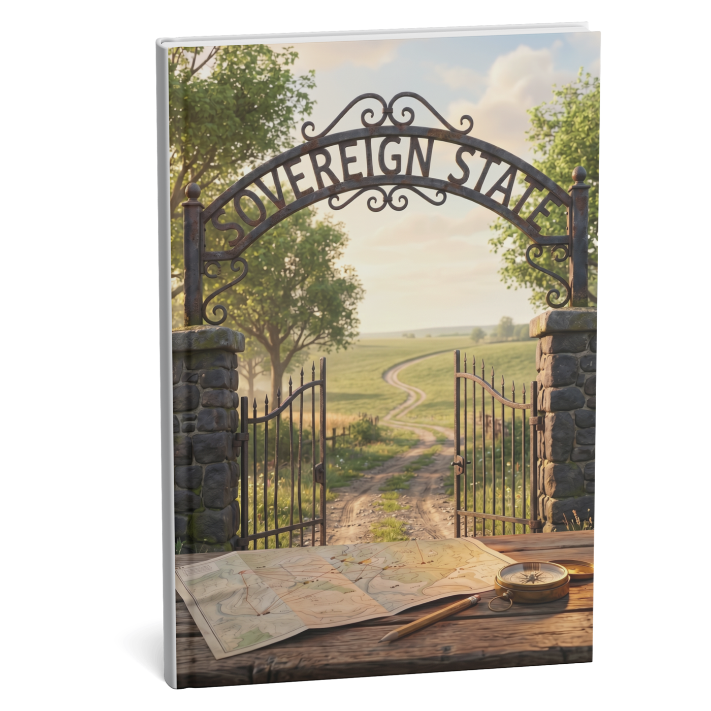 Mockup of The Sovereign Starter Guide digital guide cover